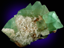 Fluorite on Quartz from William Wise Mine, Westmoreland, Cheshire County, New Hampshire