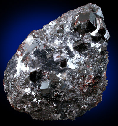 Spessartine-Grossular Garnet in Galena from Broken Hill, New South Wales, Australia