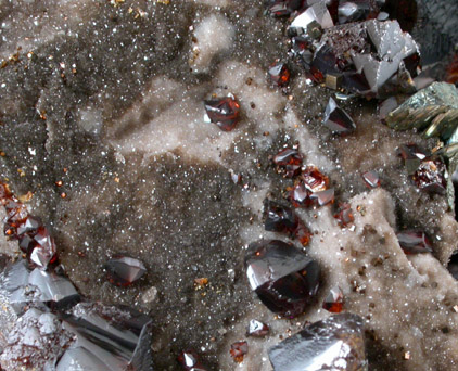 Sphalerite with Chalcopyrite from Tri-State Lead-Zinc Mining District, near Joplin, Jasper County, Missouri