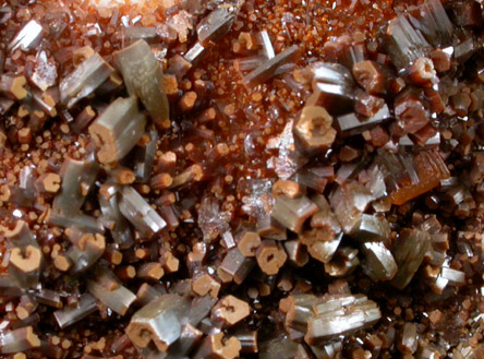 Vanadinite from Sierra de Los Lamentos, Chihuahua, Mexico