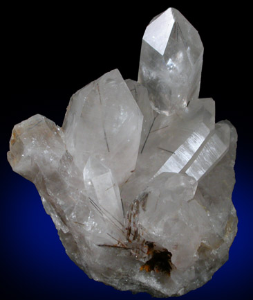 Quartz with Rutile from St. Gotthard, Kanton Uri, Switzerland