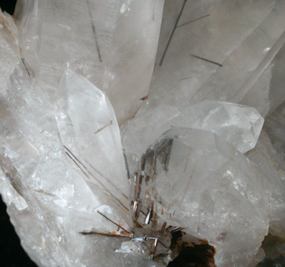 Quartz with Rutile from St. Gotthard, Kanton Uri, Switzerland