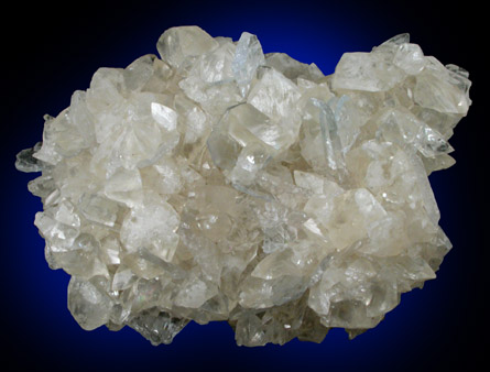 Celestine and Calcite from Clay Center, Ottawa County, Ohio