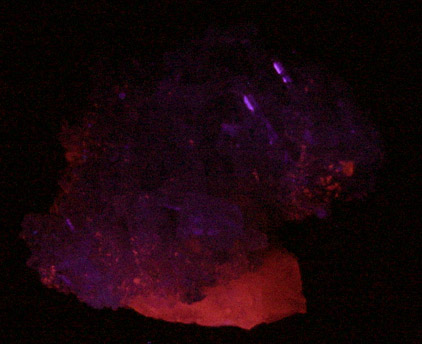 Quartz with Calcite from Telluride District, San Miguel County, Colorado