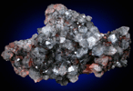 Quartz on Hematite from Bristol, Gloucestershire, England