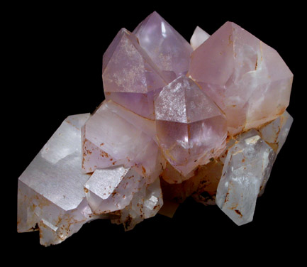 Quartz var. Amethyst from near Mount Ulla, southeast of Statesville, Iredell County, North Carolina