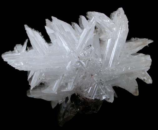 Cerussite (reticulated) from Tsumeb Mine, Otavi-Bergland District, Oshikoto, Namibia