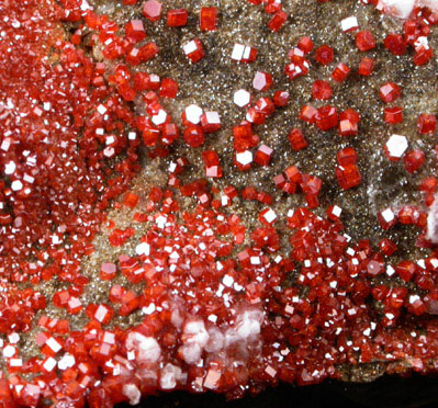 Vanadinite from Tiger District, Pinal County, Arizona