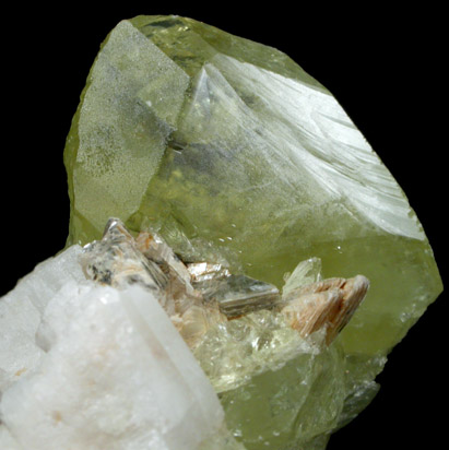 Brazilianite from Lavra do Corrego Frio, Linpolis, Divino das Laranjeras, Minas Gerais, Brazil (Type Locality for Brazilianite)