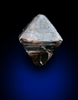 Diamond (0.90 carat zoned brown octahedral crystal) from Oranjemund District, southern coastal Namib Desert, Namibia
