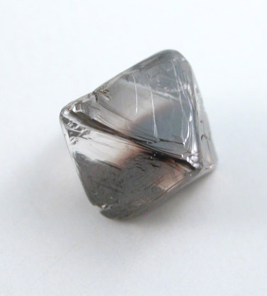 Diamond (0.90 carat zoned brown octahedral crystal) from Oranjemund District, southern coastal Namib Desert, Namibia