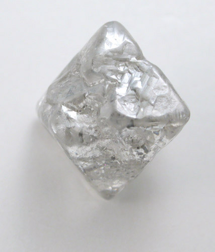 Diamond (2.27 carat pale-gray parallel crystals) from Baken Mine, Northern Cape Province, South Africa