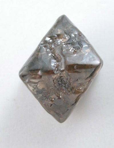Diamond (5.91 carat brown octahedral crystal) from Argyle Mine, Kimberley, Western Australia, Australia