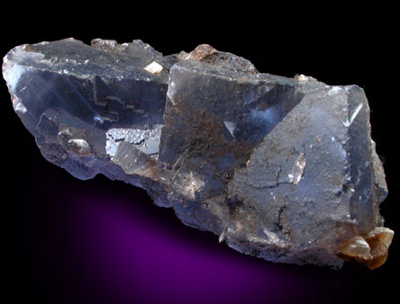 Fluorite with Bitumen from Minerva #1 Mine, Cave-in-Rock District, Hardin County, Illinois