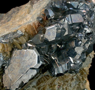 Bournonite from Georg Mine, near Horhausen, Siegerland, Germany