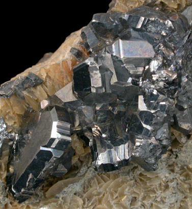 Bournonite from Georg Mine, near Horhausen, Siegerland, Germany