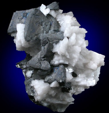 Tennantite with Dolomite from Tsumeb Mine, Otavi-Bergland District, Oshikoto, Namibia