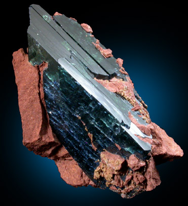 Vivianite from Tomokoni Adit, near Canutillos Mine, Potosi Department, Bolivia