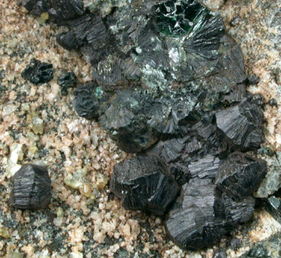 Clinochlore and Titanite from Granada, Spain