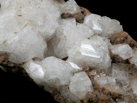 Chabazite-Ca var. Phacolite twins from Faeroe Islands, Denmark