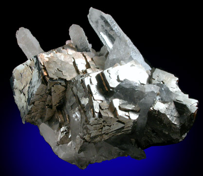 Arsenopyrite and Quartz from Yaogangxian Mine, Nanling Mountains, Hunan Province, China