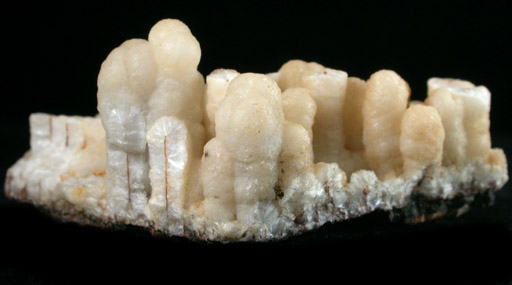 Calcite (stalactitic) from Wyandotte Cave, Crawford County, Indiana