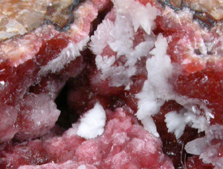 Maghrebite, Wendwilsonite, Calcite from Arhbar Mine, Bou Azzer District, Ouarzazte, Morocco (Type Locality for Maghrebite and Wendwilsonite)