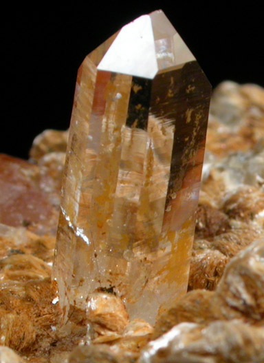 Scheelite, Muscovite, Quartz, Rutile from (Pingwu), Sichuan, China