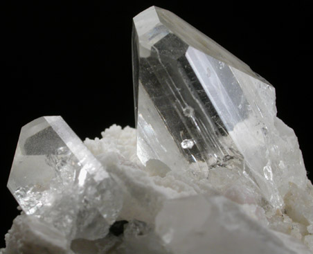 Topaz on Albite and Quartz from Shigar Valley, Skardu District, Baltistan, Gilgit-Baltistan, Pakistan