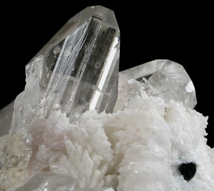 Topaz on Albite and Quartz from Shigar Valley, Skardu District, Baltistan, Gilgit-Baltistan, Pakistan