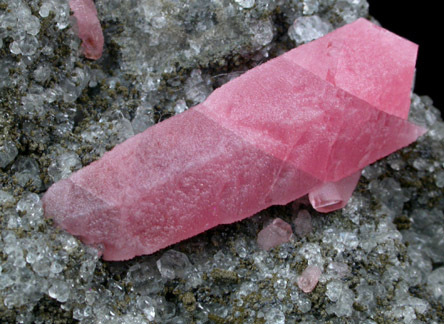 Rhodochrosite and Fluorite from Santa Eulalia District, Aquiles Serdn, Chihuahua, Mexico