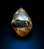 Diamond (1.01 carat brown octahedral crystal) from Oranjemund District, southern coastal Namib Desert, Namibia