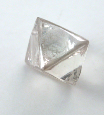 Diamond (1.09 carat colorless octahedral crystal) from Oranjemund District, southern coastal Namib Desert, Namibia