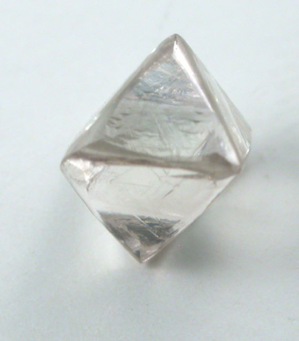 Diamond (1.09 carat colorless octahedral crystal) from Oranjemund District, southern coastal Namib Desert, Namibia