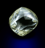 Diamond (1.53 carat gem-grade yellow octahedral crystal) from Premier Mine, Gauteng Province, South Africa