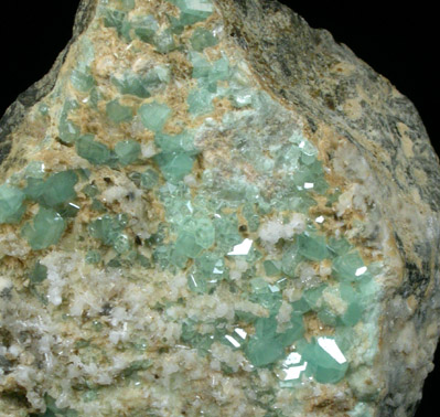 Andradite var. Demantoid Garnet from Bibi-Ghauker, Kandahar Province, Afghanistan