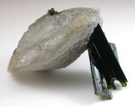 Calcite and Epidote from Alchuri, Shigar Valley, Skardu District, Baltistan, Gilgit-Baltistan, Pakistan