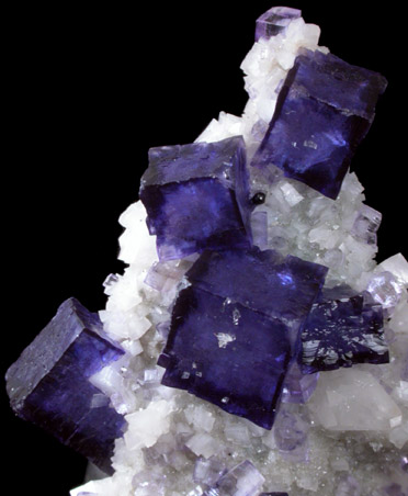 Fluorite on Dolomite from Elmwood Mine, Carthage, Smith County, Tennessee