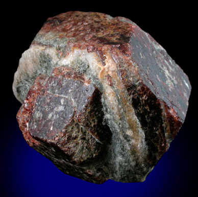 Almandine Garnet from Oetztal, Tyrol, Austria