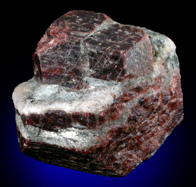 Almandine Garnet from Oetztal, Tyrol, Austria