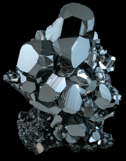 Hematite from Wessels Mine, Kalahari Manganese Field, Northern Cape Province, South Africa