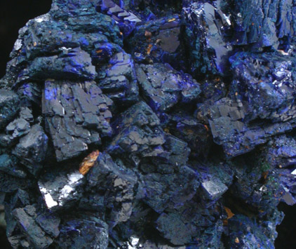 Azurite with Malachite from Liufengshan Copper Mine, Lishan, south of Chizhou, Anhui, China