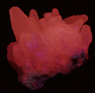 Calcite var. Manganoan from Idarado Mine, Ouray District, Ouray County, Colorado