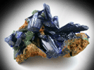 Azurite from Tsumeb Mine, Otavi-Bergland District, Oshikoto, Namibia