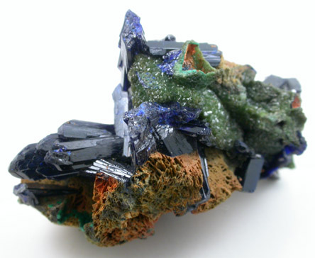 Azurite from Tsumeb Mine, Otavi-Bergland District, Oshikoto, Namibia