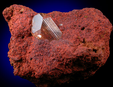 Topaz var. Imperial Topaz from Ouro Preto, Minas Gerais, Brazil