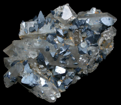 Anatase on Quartz from Matskorhae, Hardangervidda, Ullensvang Statsallmenning, Hordaland, Norway