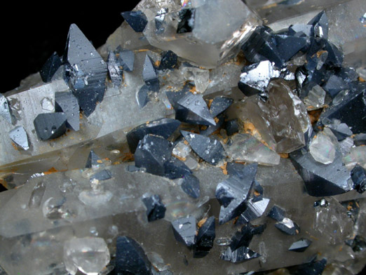 Anatase on Quartz from Matskorhae, Hardangervidda, Ullensvang Statsallmenning, Hordaland, Norway