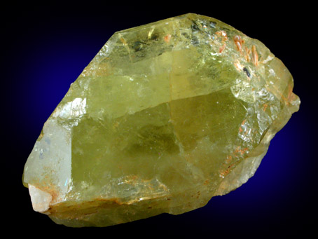 Brazilianite from Lavra do Corrego Frio, Linpolis, Divino das Laranjeras, Minas Gerais, Brazil (Type Locality for Brazilianite)