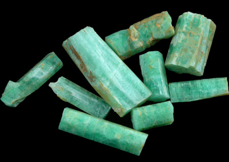 Beryl var. Emerald from Mount Dayakou tungsten mine, 6 km northeast of Mengdong village, Malipo County, Yunnan Province, China